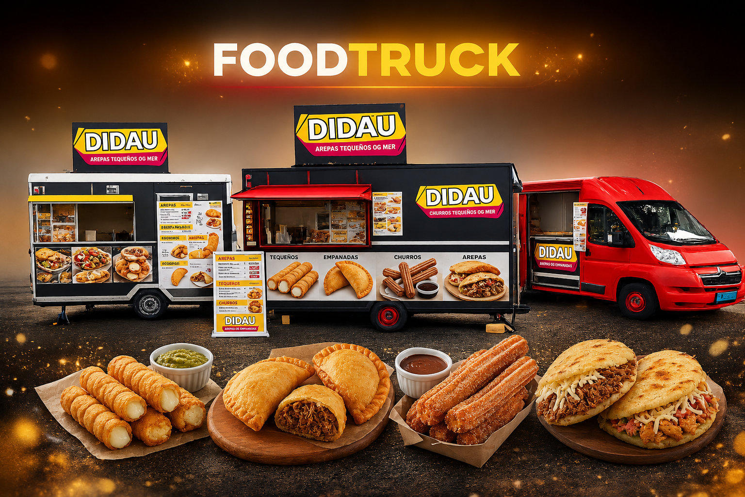 DIDAU food trucks with Latin street food
